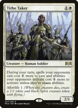 Tithe Taker - Foil Promo Ravnica Allegiance LP MTG - Image 1