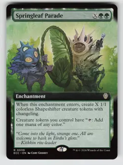Springleaf Parade (Extended Art) *Non-Foil* ECC 39 NM - Image 1