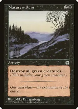 Nature's Ruin Portal HP MTG - Image 1