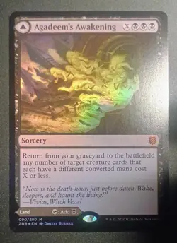 Agadeem's Awakening - Zendikar Rising (ZNR) 336 EN MTG Magic FOIL - Image 1