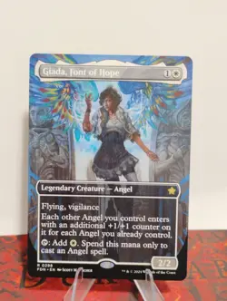 MTG Giada, Font Of Hope 0298 (Borderless) Foundations Regular Finish - Image 1