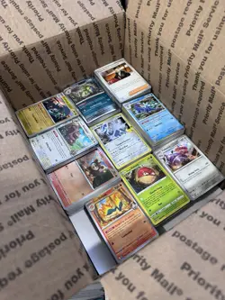 🔥 17lbs 4200+ UNSEARCHED Pokemon Bulk Lot! Some Holos & Vintage Cards LP/NM ✨ - Image 5
