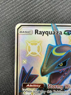 POKEMON RAYQUAZA GX SUN & MOON CELESTIAL STORM SM 177A PROMO (FULL ART) - Image 2