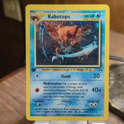 Pokemon Kabutops Neo Discovery Holo Rare 1st Edition 6/75 Stage 2 HP90 English - Image 1