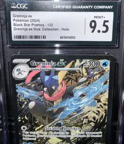 CGC GRENINJA ex BLACK STAR PROMOS-HOLO MINT+ 9.5 - Image 2
