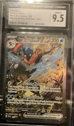 CGC GRENINJA ex BLACK STAR PROMOS-HOLO MINT+ 9.5 - Image 3