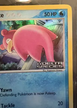 Slowpoke 83/113 Stamped Reverse Holo Delta Species Pokemon Card LP - Image 3