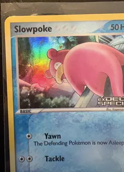 Slowpoke 83/113 Stamped Reverse Holo Delta Species Pokemon Card LP - Image 4