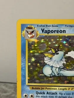 Vaporeon 12/64 - Jungle Unlimited Holo WOTC Pokemon TCG MP - Image 2