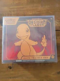 [ TEAR ] Pokemon Scarlet Violet Obsidian Flames Elite Trainer Box ETB Sealed - Image 1