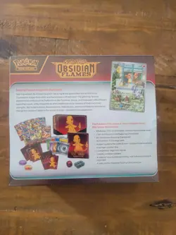 [ TEAR ] Pokemon Scarlet Violet Obsidian Flames Elite Trainer Box ETB Sealed - Image 4