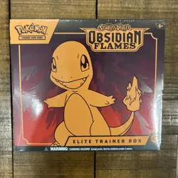 POKEMON Scarlet Violet Obsidian Flames ELITE TRAINER SEALED ETB - Image 1