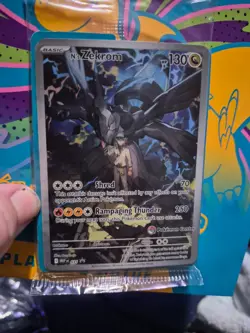 N's Zekrom 031 Ascended Heroes Promo Pokemon Center Stamped GREAT CENTERING! - Image 1