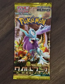 US SELLER Pokemon Wild Force Booster Pack Sv5K Japanese - Image 1