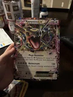 Shiny Rayquaza EX XY69 2015 Pokemon TCG Ultra Rare Black Star Promo - Image 1