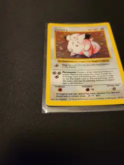 Pokemon Clefairy 5/102 -Base Set Shadowless- HP - Image 2