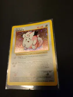 Pokemon Clefairy 5/102 -Base Set Shadowless- HP - Image 4