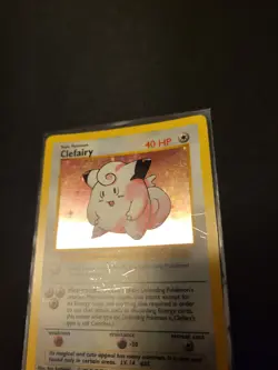 Pokemon Clefairy 5/102 -Base Set Shadowless- HP - Image 5