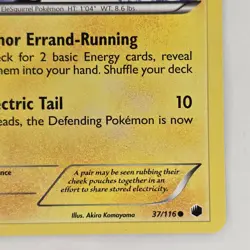 Pachirisu 37/116 Common Plasma Freeze LP Pokemon - Image 5