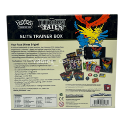 Hidden Fates Sun and Moon Elite Trainer Box ETB Pokemon with Case - Image 4