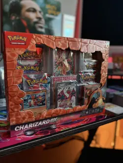 Pokemon TCG: Charizard ex Premium Collection Box - 6 Packs 820650873232 - Image 1