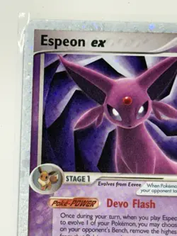 Pokemon TCG Espeon ex 102/115 Unseen Forces Holo Silver Border - Image 2