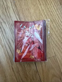 IN STOCK One Piece Chinese Game Exclusive 1st Anniversary Nami Sleeve Sealed - Image 1