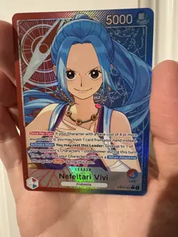 EB03-001 - Nefeltari Vivi - Alt Art Leader - One Piece TCG (English) - Image 1