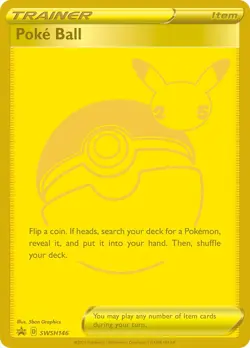 Poke Ball SWSH146 Celebrations UPC Full Art Promo Pokemon Card NM - Image 1