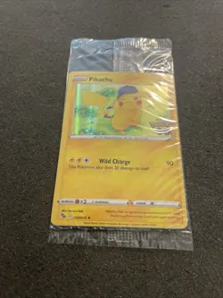 Pokemon/Pokemon GO Prerelease Pikachu Holo Foil Promo Card #028/078 Sealed - Image 2