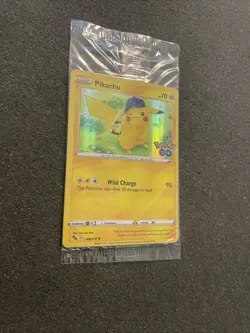 Pokemon/Pokemon GO Prerelease Pikachu Holo Foil Promo Card #028/078 Sealed - Image 3