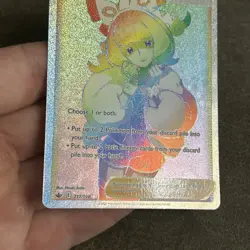 Pokemon Card TCG - Klara 217/198 Secret Rare Rainbow Full Art Chilling Reign NM - Image 3