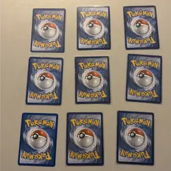 Pokemon TCG Mixed Card Lot 9 Cards holo EX Volcanion, Zapdos, Articuno MP-HP - Image 2
