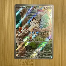 Meowth 106/094 Phantasmal Flames English Pokemon Card TCG - Image 1