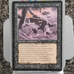 Magic: The Gathering Guardian Beast Creature Black Regular Ken Meyer Jr. 2/4 - Image 1