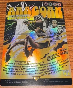 Aragorn the Uniter (Poster Foil) - LTR - NM/M - Image 1