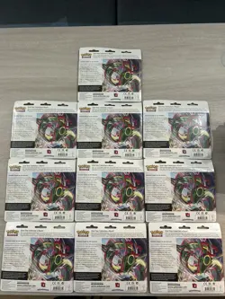 Lot (10) of Pokemon Evolving Skies 3 Pack Blister - UMBREON New Sealed - Image 3