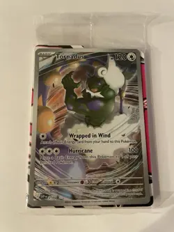Pokemon TCG White Flare Promo Tornadus Sealed - Image 1