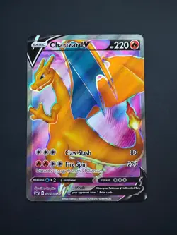 Charizard V SWSH050 Pokemon SWSH Black Star Promo Near Mint (NM) 2019 - Image 1