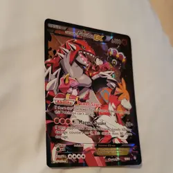 Pokemon Team Magma's Groudon EX Double Crisis 15/34 Full Art Holo Ultra Rare - Image 3