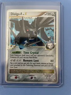 Dialga G LV.X 122/127 Ultra Rare Platinum Base Pokemon Card Lightly Played - Image 1