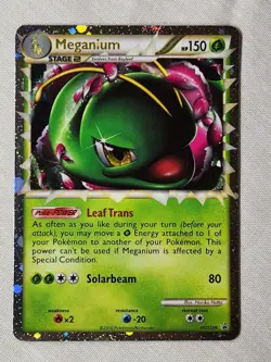 Played Meganium - Holo #HGSS08 Heartgold & Soulsilver Promo Pokemon TCG - Image 1