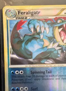Pokemon TCG Feraligatr Call Of Legends #25/95 Reverse Holo Card - LP - Image 5