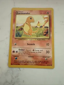 Bulbasaur, Charmander, Squirtle - Base Set - Pokemon TCG Kanto Starters - NM/LP - Image 3