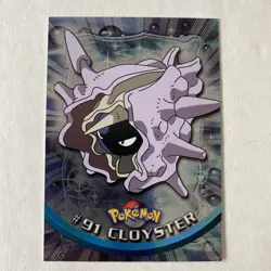 Pokemon Tv Animation Edition Series 2 Cloyster #91 Holo Blue Logo 2000 LP/NM - Image 1