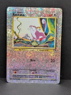 Rattata 89/110 Legendary Collection Reverse Holo Rare Pokemon TCG Nintendo MP+ - Image 1