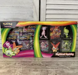 2021 Pokemon TCG Mythical Squishy Premium Collection - SEALED - Image 1