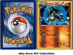 2013 Pokemon, B&W Plasma Storm, #77/135 Lucario, Reverse Holo Uncommon (b) - Image 1