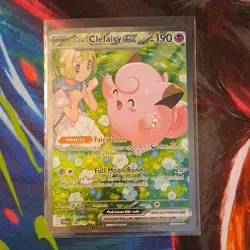 Pokemon Lillie's Clefairy EX 184/159 Journey Together Holo SIR HP190 Rondo - Image 1