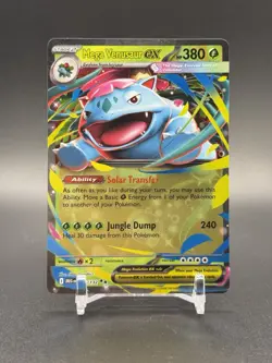 Mega Venusaur EX 003/132 Mega Evolution Double Rare Pokemon TCG - Image 1